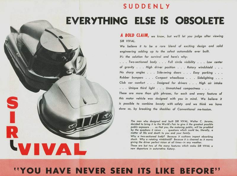Illustration for article titled The Ten Most Amazing 'Cars Of The Future' That Were Actually Horrible